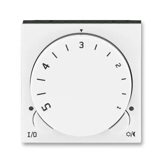 termostat univerzální otočný LEVIT 3292H-A10101 62 bílá/kouřová černá